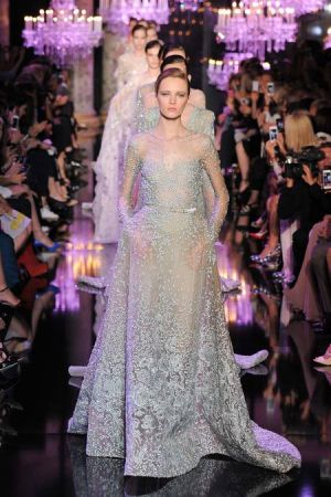 Elie Saab Fall 2014 couture collection